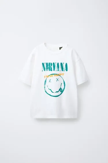 Футболка с принтом NIRVANA ®