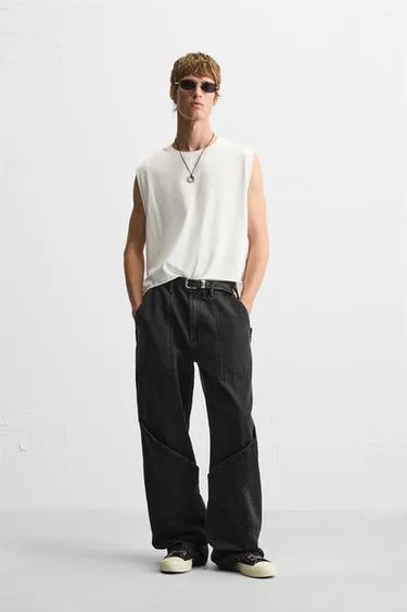 Джинсы карго RELAXED FIT