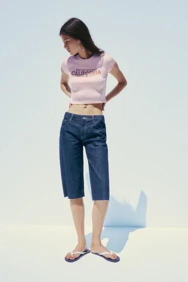 Футболка из хлопка и модала COTTON MODAL TEXT