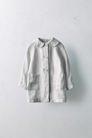 Льняное пальто limited edition 100%