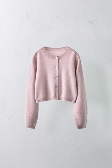 Zara Куртка из 100% кашемира ограниченной коллекции для детей 6-10 лет купить с доставкой.