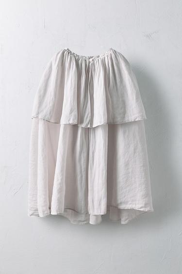 Zara Плащ из 100% рами ограниченной коллекции для детей 2-10 лет купить с доставкой.