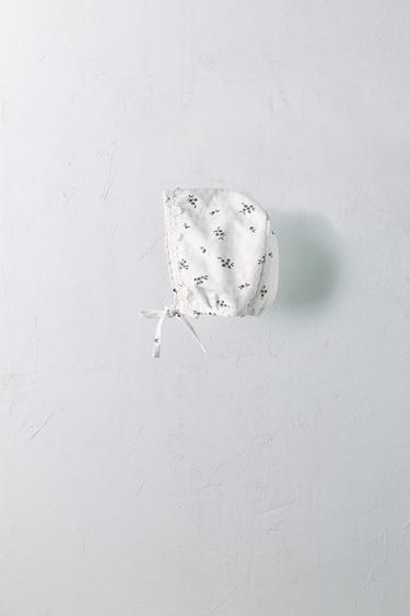 Zara Блестящий цветочный бонет ограниченной серии от 0 до 18 месяцев