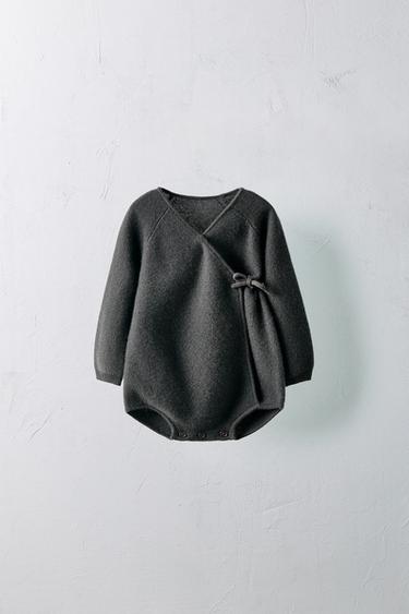 Zara Комбинезон ограниченного выпуска из 100% кашемира 1-9 месяцев