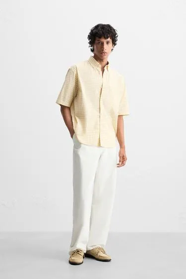 Рубашка RELAXED FIT в клетку