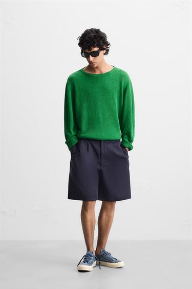 Zara Свитер из 100% льна купить с доставкой.