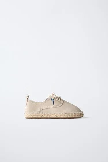 Туфли DERBY из кожи и джута - LIMITED EDITION