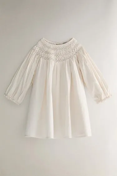 CHILDREN'S SMOCKED DRESS