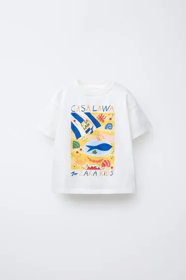 Футболка с принтом CASA LAWA ©X ZARA KIDS