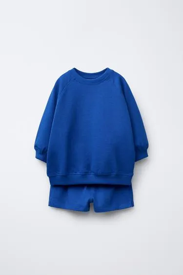 Комплект детской толстовки и бERMUDA - CASA LAWA © X ZARA KIDS