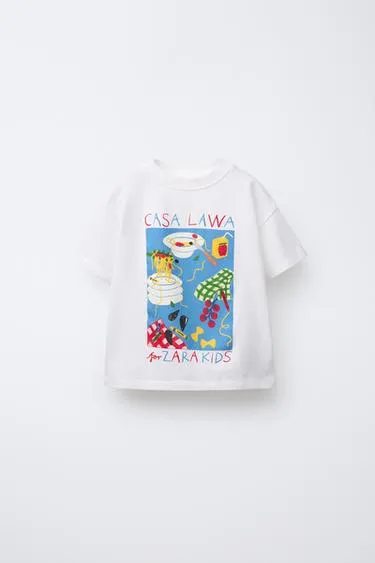 Футболка с принтом CASA LAWA ©X ZARA KIDS
