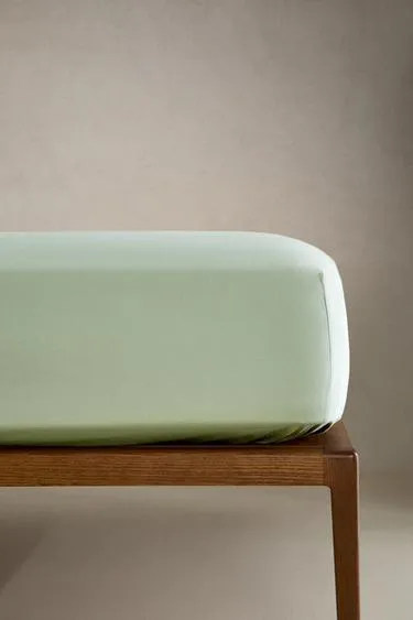 Простынь с резинкой из перкаля | 30 см (200 нитей)