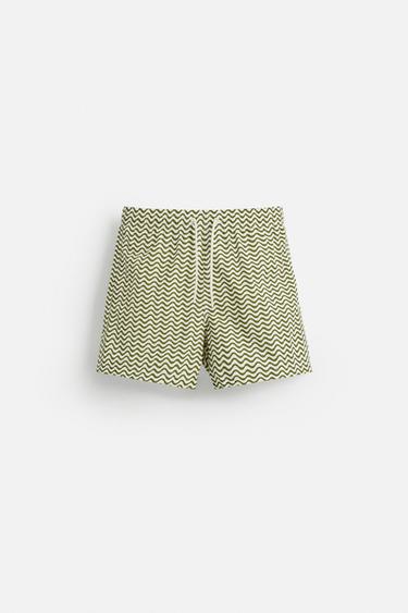 Zara Купальник волнистый средний