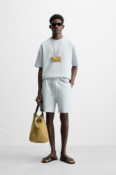 Zara Технический свитшот с текстурой