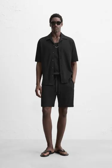 Рубашка JACQUARD в полоску