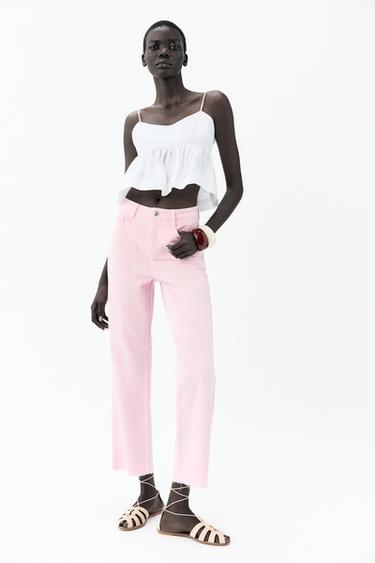 Zara Джинсы Z1975 прямого кроя со средней посадкой купить с доставкой.