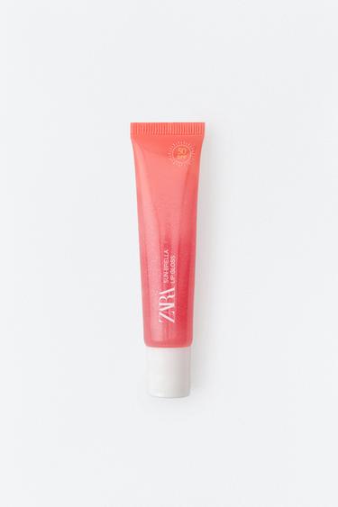 Zara Глянцевый бальзам для губ SPF 50