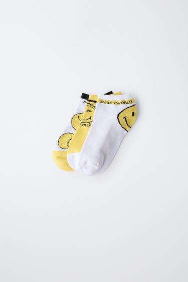 Тройной набор носков до щиколотки smileyworld®