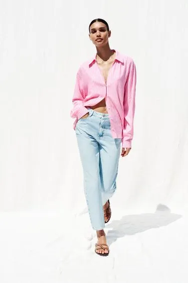 Джинсы с высокой посадкой Z1975 MOM FIT
