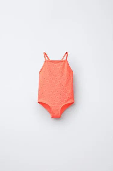 Купальник ZARA 2-6 лет с сердцем