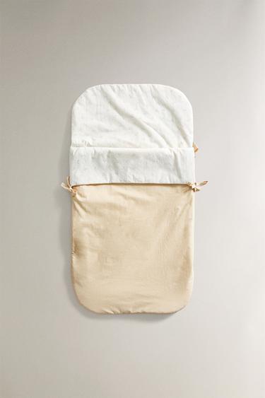 Zara Детский цветочный пеленальный кокон для младенцев