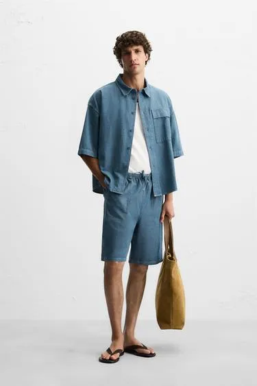 Джинсовые шорты RELAXED FIT