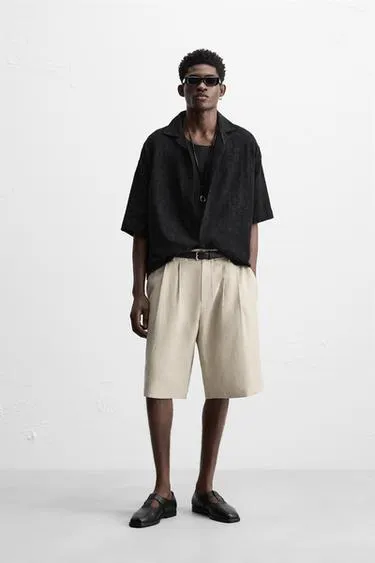Жаккардовая рубашка RELAXED FIT