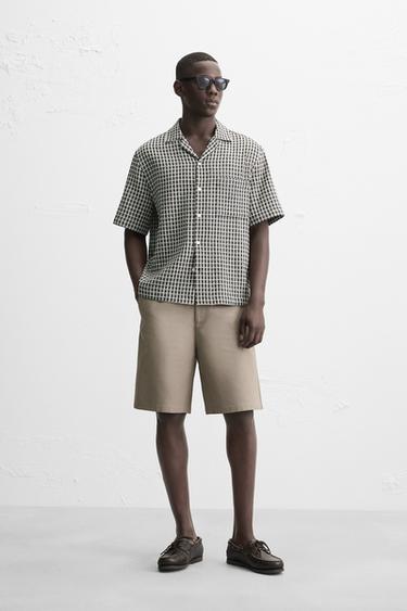 РУБАШКА RELAXED FIT В КЛЕТКУ