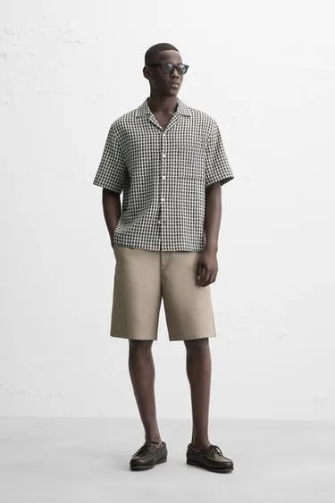 Рубашка RELAXED FIT в клетку