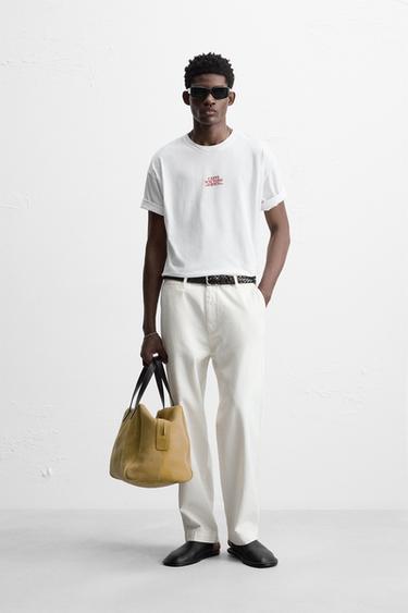 Zara Футболка с фотопринтом