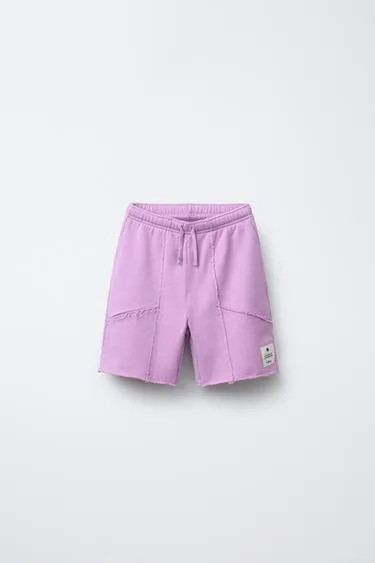Джинсовые шорты в стиле бермуды STRAIGHT-FIT SURF WASH