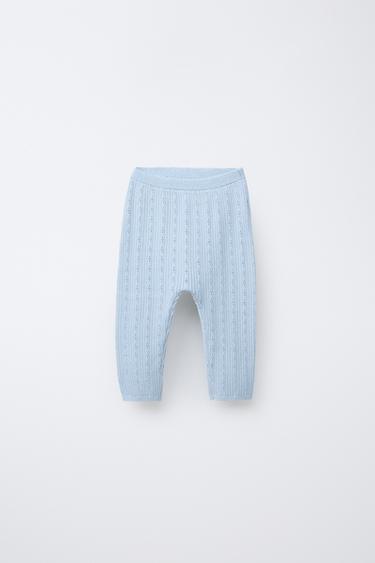 Zara Трикотажные брюки с ажурным узором