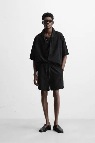 Жаккардовые шорты RELAXED FIT