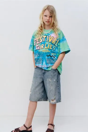 Футболка TIE DYE с текстом