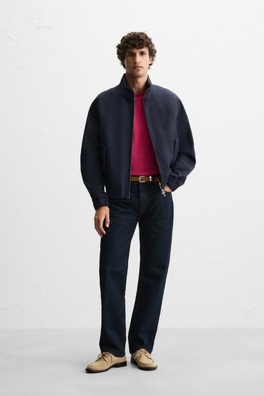 Zara Куртка из рельефной ткани купить с доставкой.