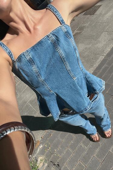 JEANS Z1975 90'S STRAIGHT HIGH-WAIST BELTED