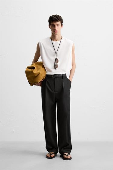 Zara Топ RELAXED FIT без рукавов