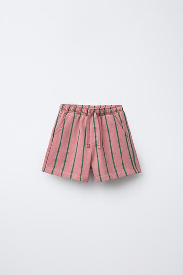 Zara Шорты в полоску