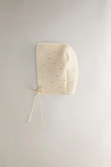 CHILDREN'S CHUNKY KNIT BONNET