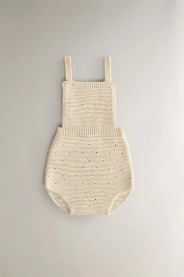 CHILDREN’S CHUNKY KNIT DUNGAREES