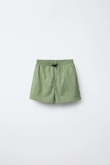 Шорты для плавания ZARA 6-14 лет с простым дизайном