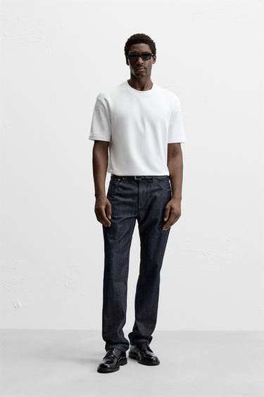 Zara Базовая футболка REGULAR FIT купить с доставкой.