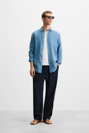 БРЮКИ RELAXED FIT ИЗ ЛИОЦЕЛЛА
