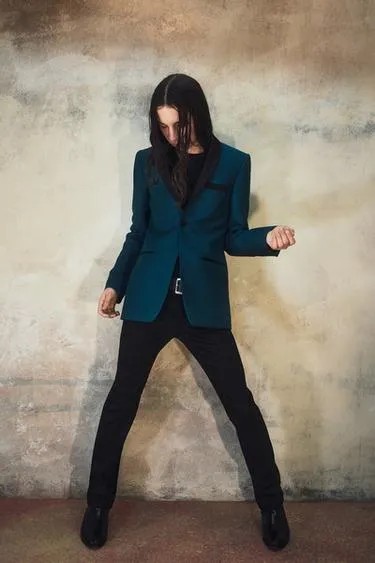 Куртка для ужина CONTRAST BOBBY GILLESPIE X ZARA