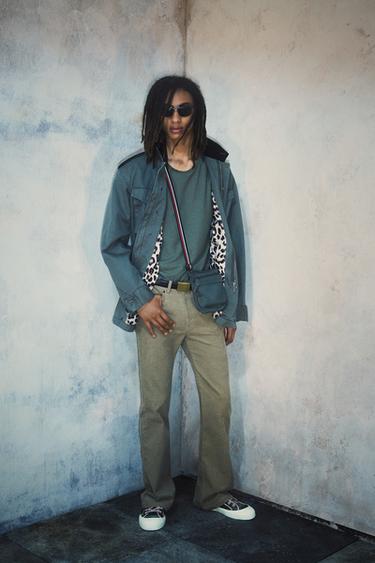 НЕЙЛОНОВАЯ СУМКА BOBBY GILLESPIE X ZARA