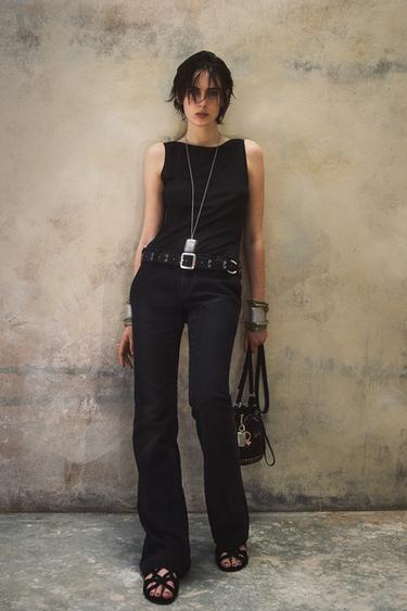 Zara Футболка из хлопка SUPIMA® KATE MOSS X ZARA