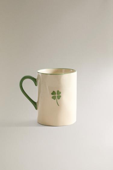 Кружка из керамики clover