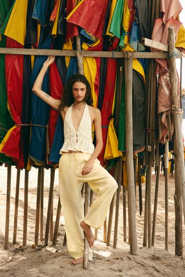 Zara Брюки из струящейся ткани