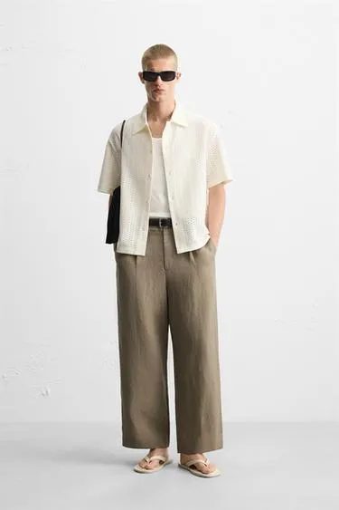 Рубашка JACQUARD с геометрическим узором