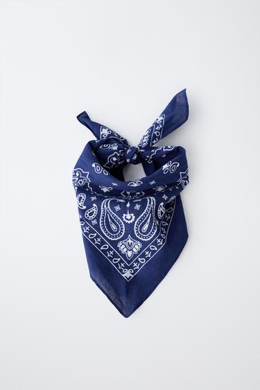 Zara Печатный бандана купить с доставкой.